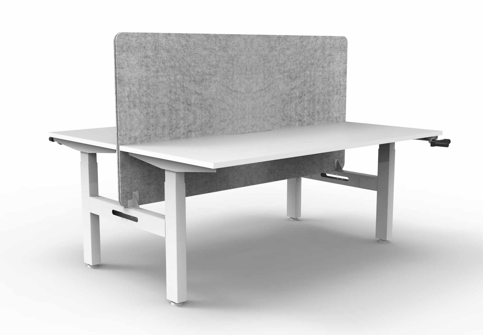 Boost Crank Back to Back Workstation - with Eco Screen